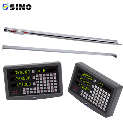 2/3 축 디지털 판독 선형 스케일 SINO SDS6-3V KA600-1300mm DRO 디스플레이 5um