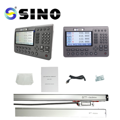 SINO KA600-1900mm 선형 규모 유리 센서 3 축 DRO 디지털 읽기 디스플레이 CNC 프레싱 및 라트