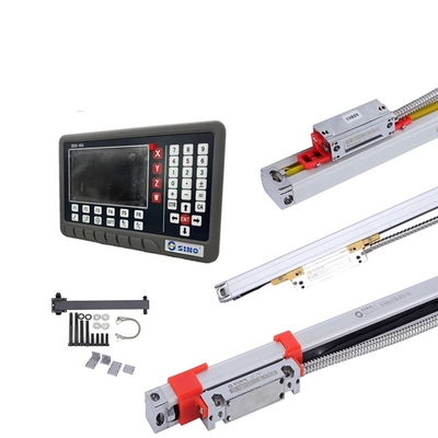 1um/5um/0.1um 해상도 4축 디지털 판독 선형 스케일 DRO LCD 디스플레이 화면