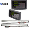 SINO SDS6-3V 디지털 판독 DRO 3 축 1um 유리 선형 스케일 미터 선반 기계
