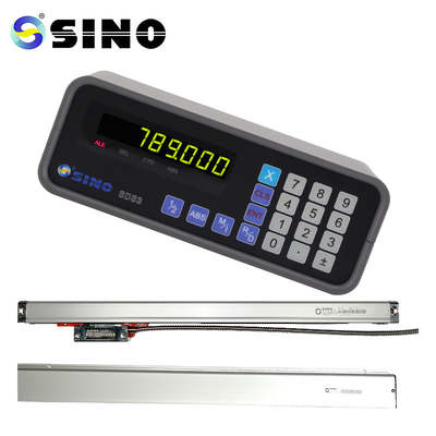TTL 단축 SINO 디지털 판독 시스템 DRO SDS3-1, 투명 커버 포함 선형 엔코더, 선반 밀링 머신용