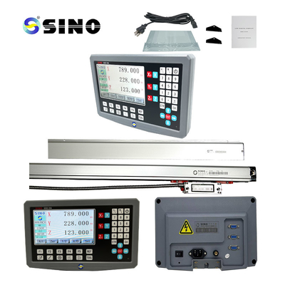 0.5um 해상도 DRO 3 축 디지털 판독 미터 SDS2-3VA RS422 신호