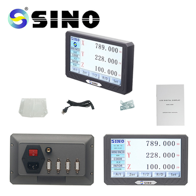 SINO SDS200S 디지털 판독 키트 DRO 3 축 LCD 풀 터치 스크린