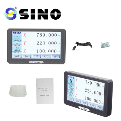 SINO 200S 프레싱 머신용 디지털 판독 키트 DRO 광 센서 선형 규모 시스템