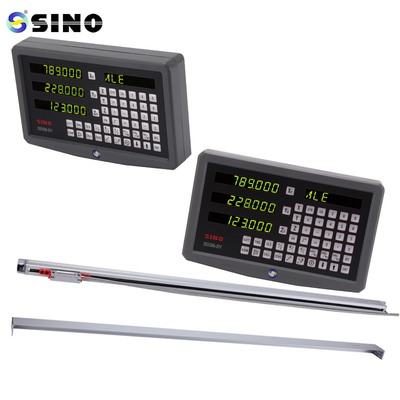 2/3 축 디지털 판독 선형 스케일 SINO SDS6-3V KA600-1300mm DRO 디스플레이 5um