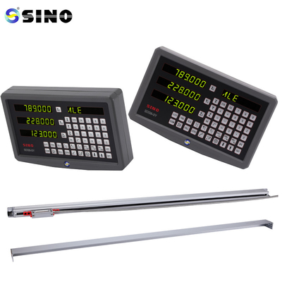 SINO KA600-1300mm와 SDS6-3V 2/3 축 5um 디지털 판독 라인어 스케일