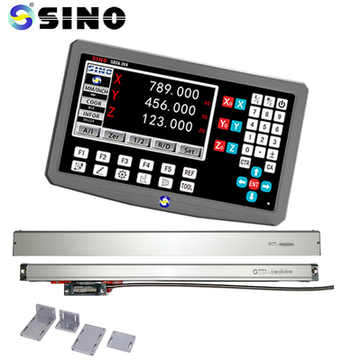 SINO SDS6-3VA 3 축 LCD 디지털 판독 시스템 DRO 디스플레이 선형 규모 유리 센서