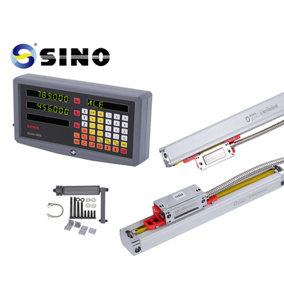 SINO SDS2-3MS 3 축 디지털 판독 시스템 DRO 라트 프레싱 머신용 유리 선형 라인러