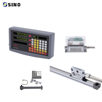 SINO 디지털 판독 SDS 2-3MS 2 축 금속 LCD 풀 프레싱 머신 DRO 0.005mm 해상도 선형 인코더로 실용