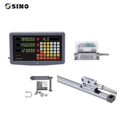 The SINO SDS2-3MS Digital Readout System For Lathes And Milling Machines, Featuring A 3-Axis Numerical Display