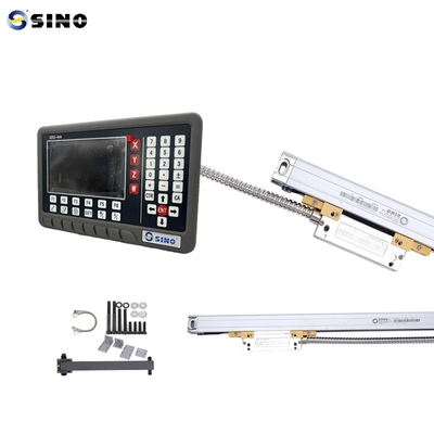 금속 Sino SDS5-4VA 디지털 디스플레이 미터, 4축 LCD 화면, 밀링, 보링, 연삭, 선반 기계용 일반 판독값