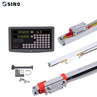 톱니 기계 0.001mm LED 2 축 디지털 판독 DRO 키트