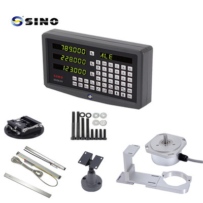 SINO SDS6-3VA 3축 디지털 판독 클래스 선형 인코더(0.005mm 해상도 TTL 입력 포함)