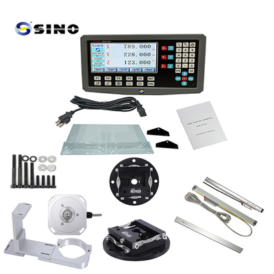 밀링 선반 기계용 SINO SDS 2-3va Dro 3 축 디지털 판독 시스템 클래스 선형 인코더