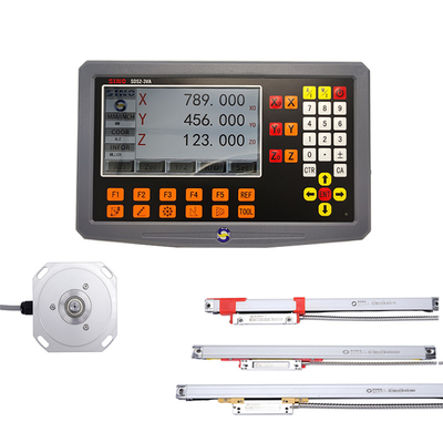 SDS 2-3VA 디지털 판독 및 선형 인코더 다국어 시스템, 100V-240V DRO 3 축 키트
