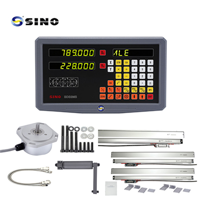 2 축 SDS2MS SINO 라트레 디지털 판독 시스템 AC 100-240V 라트레 밀의 선형 규모와 함께 다기능