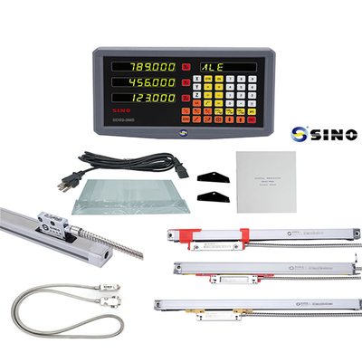SINO SDS2-3MS 디지털 판독 시스템 15VA 실용 3 축 DRO 플라스틱 선형 규모 DRO 시스템