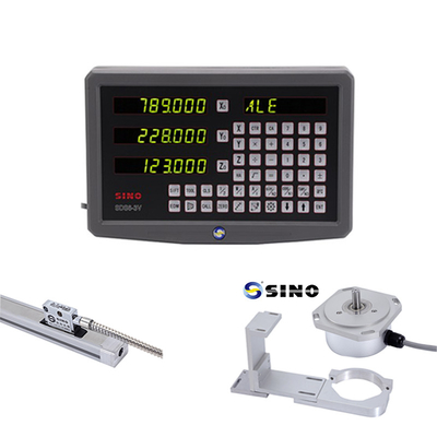 SINO 3 축 SDS6-3VF 디지털 판독 다기능 DRO 키트 TTL 신호 RS232-C 톱니 출력