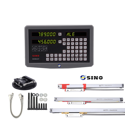 2 축 디지털 판독 SINO SDS6-2V DRO 금속 LED 키트와 함께 프레싱 기계에 대한 두 선형 라인러