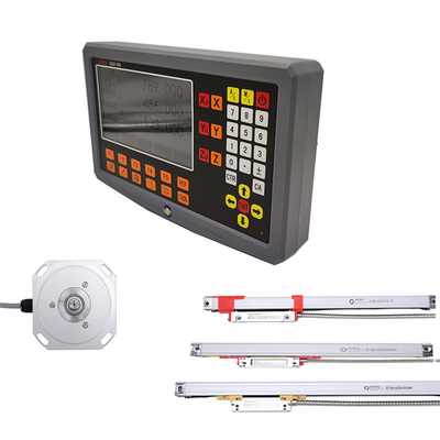 AC220V 110V 70-1020mm 선형 스케일 인코더 그레이팅 라일러 LCD DRO 3 축 디지털 판독