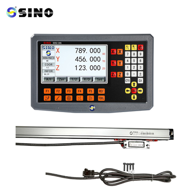 5 미크론 굴착 기계 DRO 2 축 및 100V-240V TFT 디스플레이 해상도