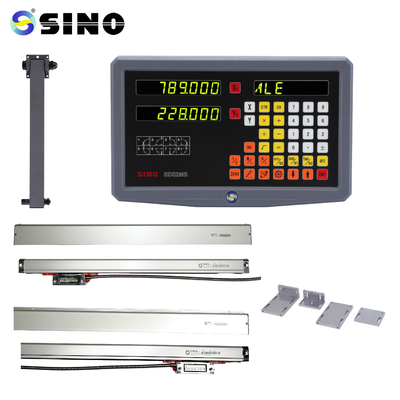 SINO TTL RoHS 2 축 디지털 판독 SDS2MS 선형 인코더와 함께 라트, 다기능 DRO 측정 시스템