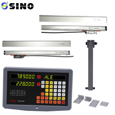 SINO TTL RoHS 2 축 디지털 판독 SDS2MS 선형 인코더와 함께 라트, 다기능 DRO 측정 시스템