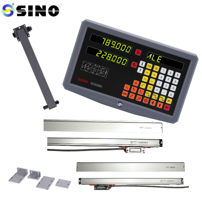 DRO 미니 사이즈 100V-240V 다기능 SINO 두 축 톱니 기계