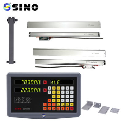 SINO SDS2MS 디지털 판독 2 축 광각 선형 인코더 길이 7-102cm 프레싱 머신