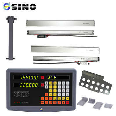 밀링 보링 머신 SINO SDS-2MS 2축 디지털 판독기 DRO 리니어 스케일 엔코더