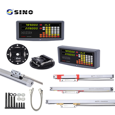 SINO 디지털 판독 시스템 SDS2MS 다기능 장치 밀링 및 선반 기계용 AC 100-240V 입력 및 리니어 엔코더