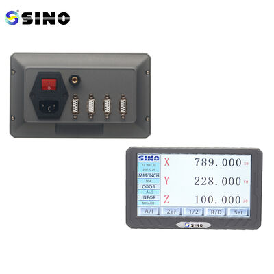 SINO 220V 수평 SDS200S 3 축 밀링 기계의 미지탈 판독