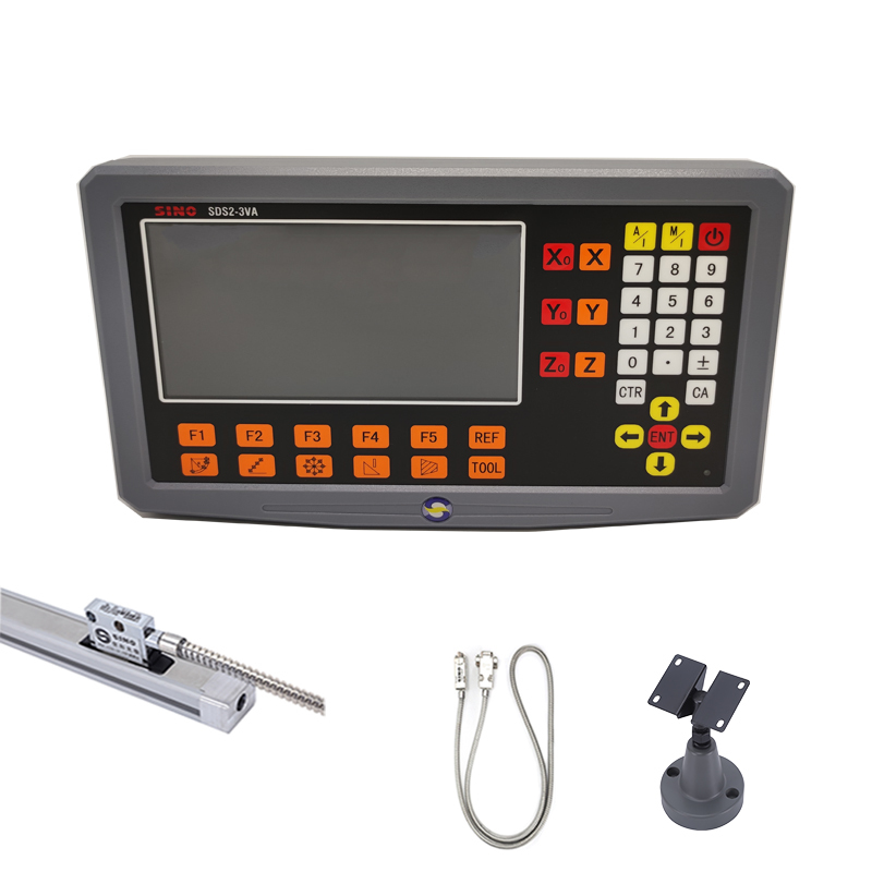 SINO SDS2-3VA 3 Axis Digital Readout System KA300-70mm Linear Scale ...