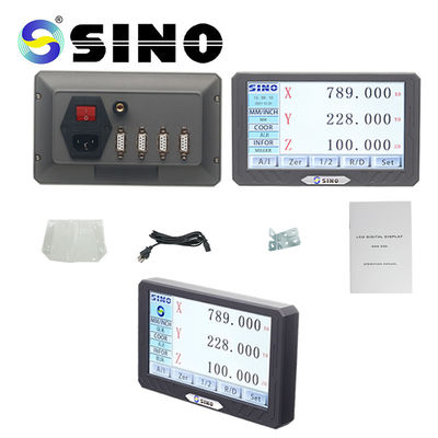 좋은 가격 LCD 가득 찬 터치 스크린 제분기 DRO 0.005 밀리미터 결의안 실용적 2 AX 금속 온라인으로