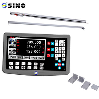 좋은 가격 톱니 CNC 굴착 기계 SINO 3 축 디지털 판독 시스템 5um 해상도 온라인으로