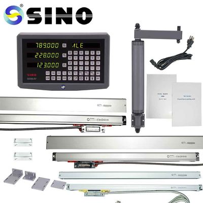 좋은 가격 슬라이딩 플랫폼과 3 주축 결의안 5uM 선반 기계 DRO 온라인으로